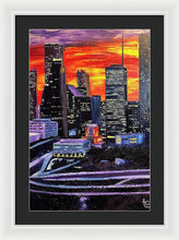 Load image into Gallery viewer, Houston Lights - Framed Print