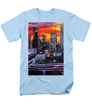 Load image into Gallery viewer, Houston Lights - Men&#39;s T-Shirt  (Regular Fit)