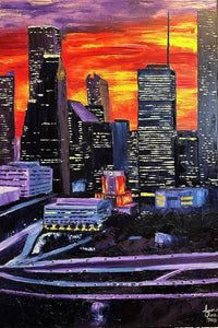 Houston Lights - Art Print