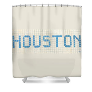Houston Mosaic - Shower Curtain