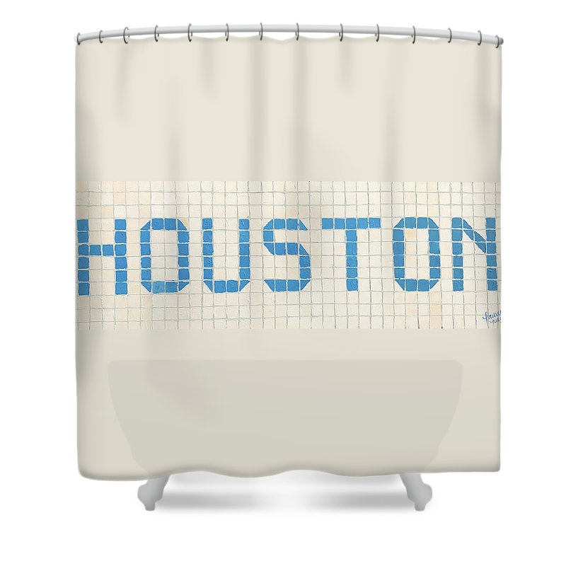 Houston Mosaic - Shower Curtain