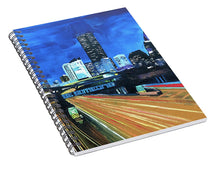 Load image into Gallery viewer, Houston Night Moves - Spiral Notebook