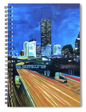 Load image into Gallery viewer, Houston Night Moves - Spiral Notebook