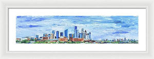 Houston Panoramic - Framed Print