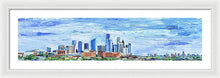 Load image into Gallery viewer, Houston Panoramic - Framed Print