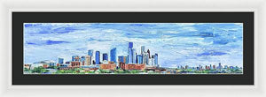 Houston Panoramic - Framed Print