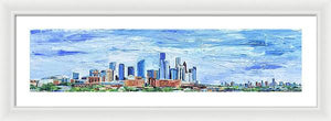 Houston Panoramic - Framed Print