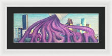 Load image into Gallery viewer, Houston Purple Pour - Framed Print