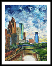 Load image into Gallery viewer, Houston Skies - Framed Print