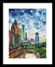 Load image into Gallery viewer, Houston Skies - Framed Print