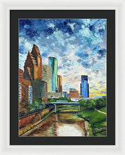 Load image into Gallery viewer, Houston Skies - Framed Print