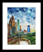 Load image into Gallery viewer, Houston Skies - Framed Print