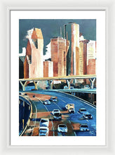 Load image into Gallery viewer, Houston Space City - Framed Print