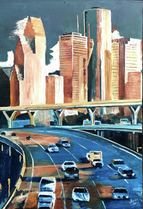Houston Space City - Art Print