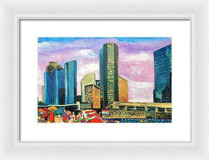 Houston Spraycation Love - Framed Print