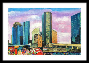 Houston Spraycation Love - Framed Print