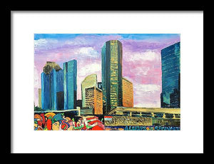 Houston Spraycation Love - Framed Print