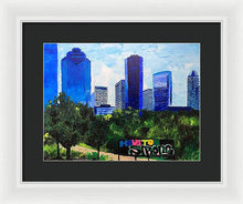 Load image into Gallery viewer, Houston Strong - Framed Print