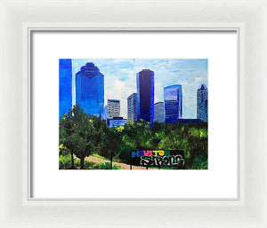 Houston Strong - Framed Print