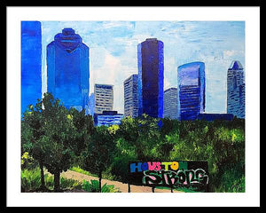 Houston Strong - Framed Print