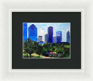 Houston Strong - Framed Print