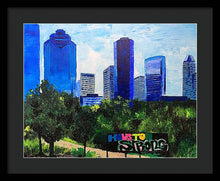 Load image into Gallery viewer, Houston Strong - Framed Print