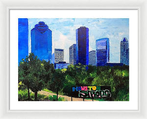 Houston Strong - Framed Print