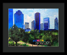 Load image into Gallery viewer, Houston Strong - Framed Print