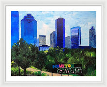 Load image into Gallery viewer, Houston Strong - Framed Print