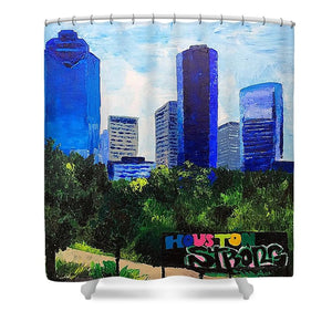 Houston Strong - Shower Curtain