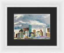 Load image into Gallery viewer, Houston Twilight - Framed Print