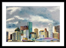 Load image into Gallery viewer, Houston Twilight - Framed Print