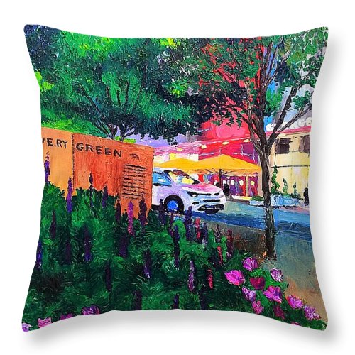 Houston's Discovery - Throw Pillow