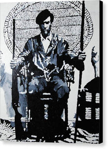 Huey Newton Minister of Defense Black Panther Party - Canvas Print