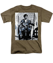 Load image into Gallery viewer, Huey Newton Minister of Defense Black Panther Party - Men&#39;s T-Shirt  (Regular Fit)