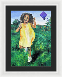 Kaylas Kite - Framed Print