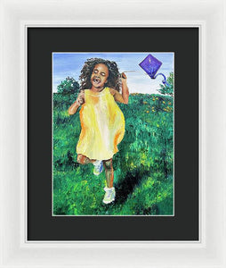 Kaylas Kite - Framed Print