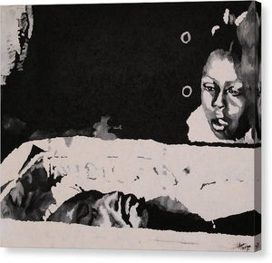 King's Children Viewing His Body 1968 - Canvas Print