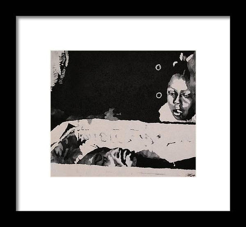 King's Children Viewing His Body 1968 - Framed Print