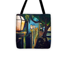 Load image into Gallery viewer, Late Night Burgundy Street - Tote Bag