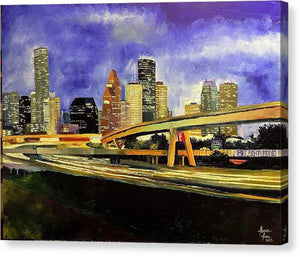 Live From Houston - Canvas Print