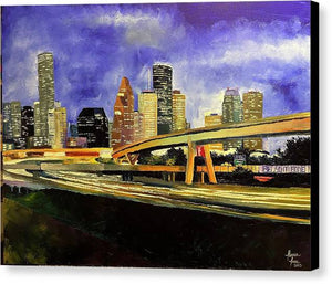 Live From Houston - Canvas Print