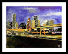 Load image into Gallery viewer, Live From Houston - Framed Print