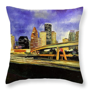 Live From Houston - Throw Pillow