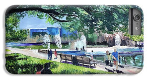 Lunch at Hermann Park - Phone Case
