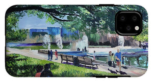 Lunch at Hermann Park - Phone Case