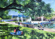 Load image into Gallery viewer, Lunch at Hermann Park - Puzzle