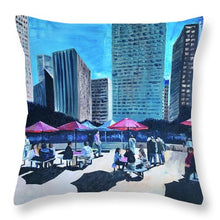 Load image into Gallery viewer, Lunch with Titans - Throw Pillow