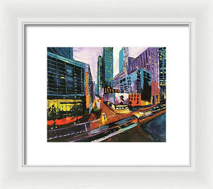 Main And Walker - Framed Print