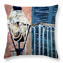 Load image into Gallery viewer, Marti Gras Aftermath - Throw Pillow